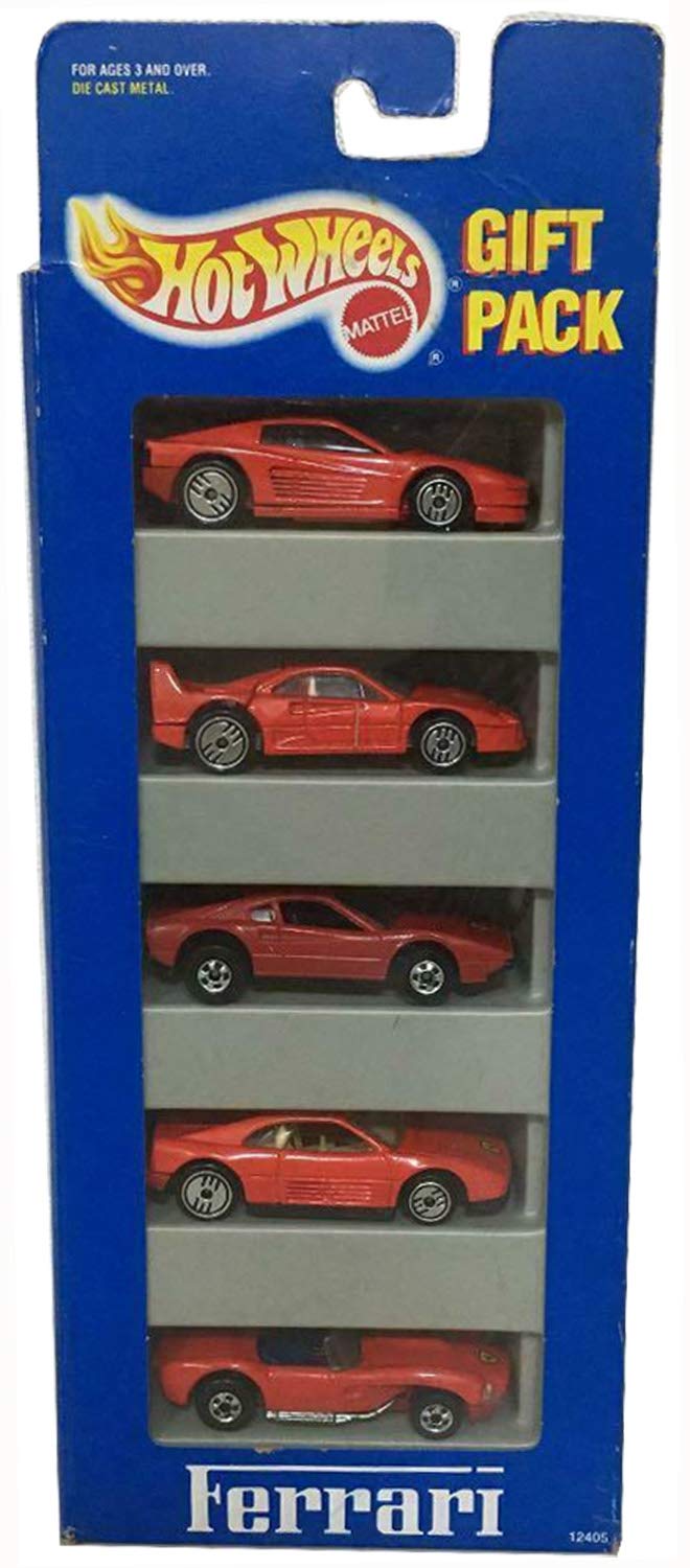 Amazon | Hot Wheels Ferrari 5 Pack | ミニカー・ダイキャストカー