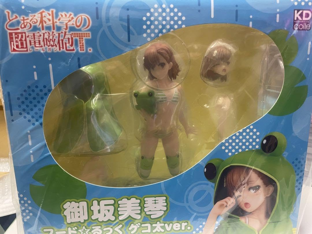 Amazon.co.jp: とある科学の超電磁砲T 御坂美琴 フード☆るっく ゲコ太