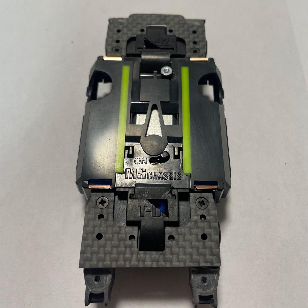 Amazon | ミニ四駆 MSフレキ MSシャーシ カーボン 強化ユニット POM