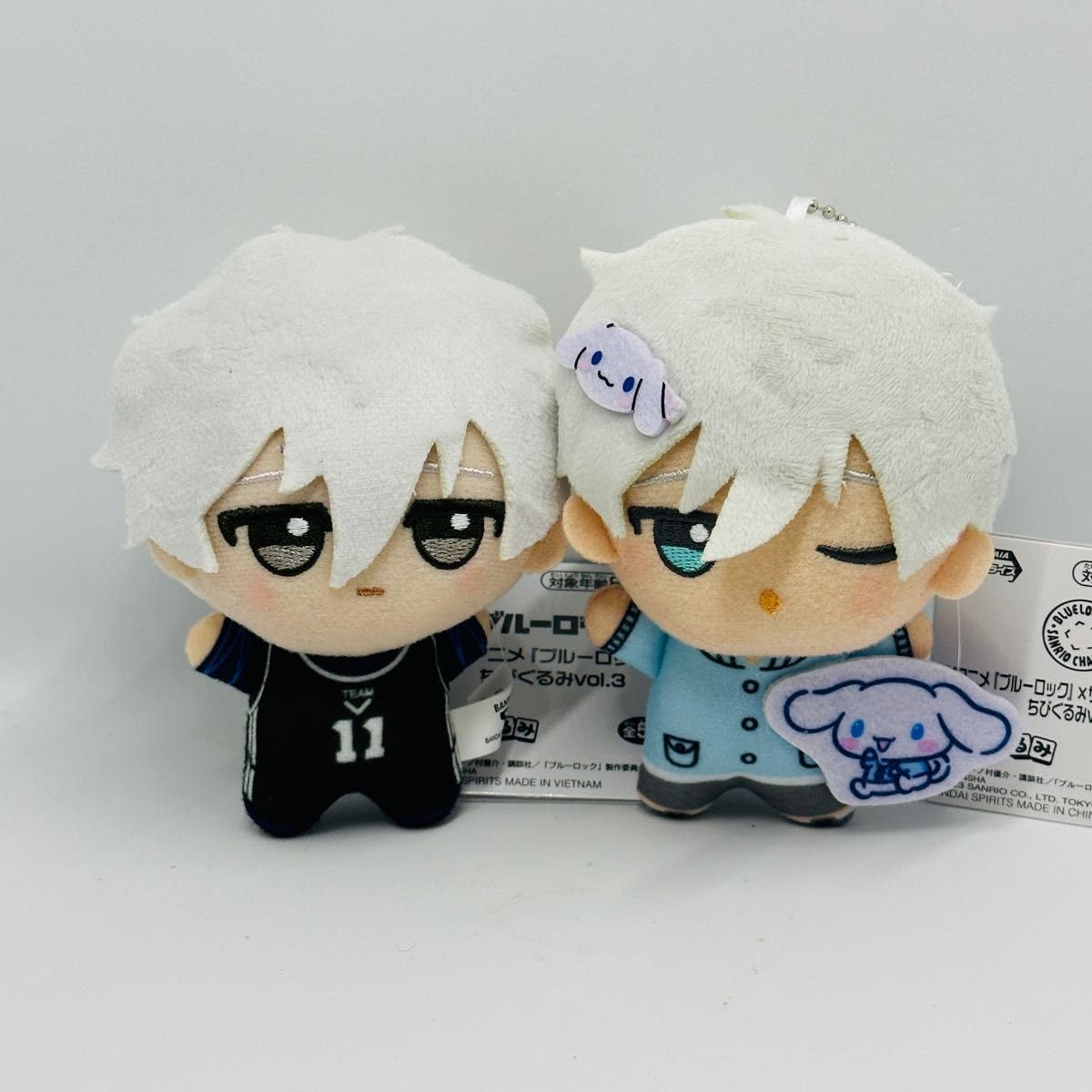 Amazon.co.jp: ブルーロック ちびぐるみ ぬいぐるみ 凪 誠士郎 2種