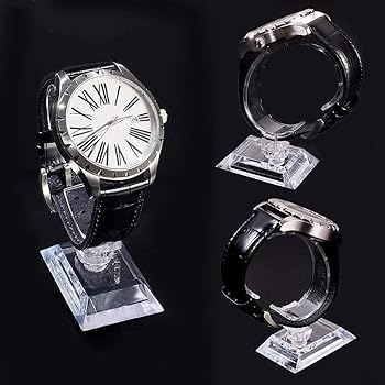 Amazon | 時計スタンド 透明 腕時計 スタンド Cリング タイプ ウォッチ