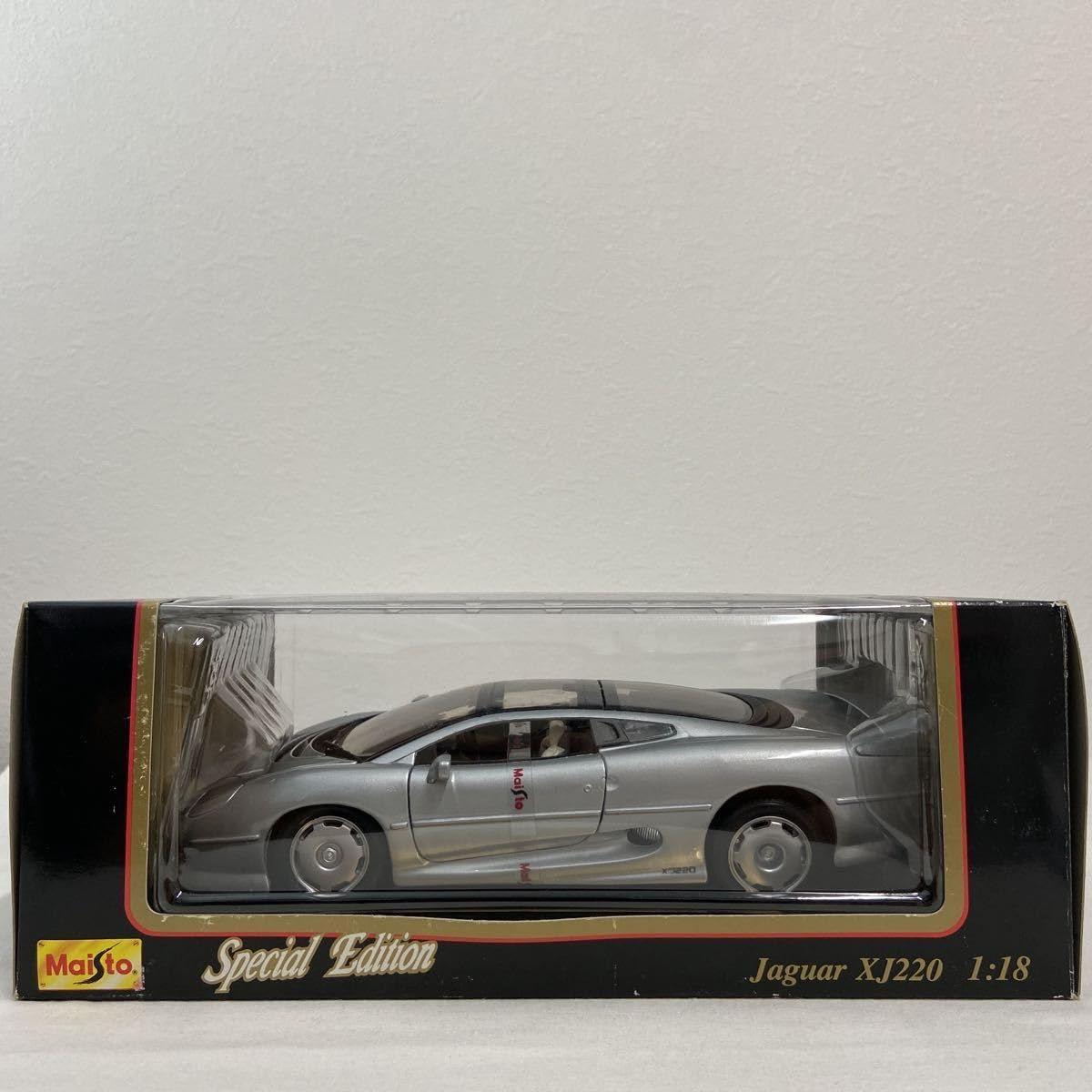 Amazon | 1/18 Jaguar XJ220 Silver マイスト ジャガー ミニカー