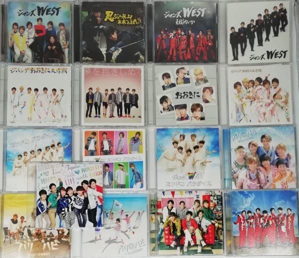 最終価格 ジャニーズWEST CD アルバム シングル フルコンプ 106点