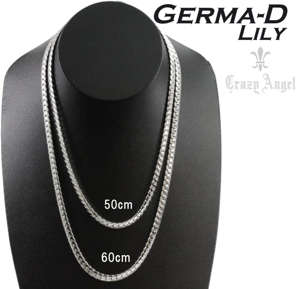 Amazon | 喜平ネックレス ゲルマニウム チェーン 【ダイヤモンド 天然