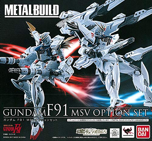 Amazon.com: METAL BUILD ガンダムF91 MSVオプションセット : Toys & Games