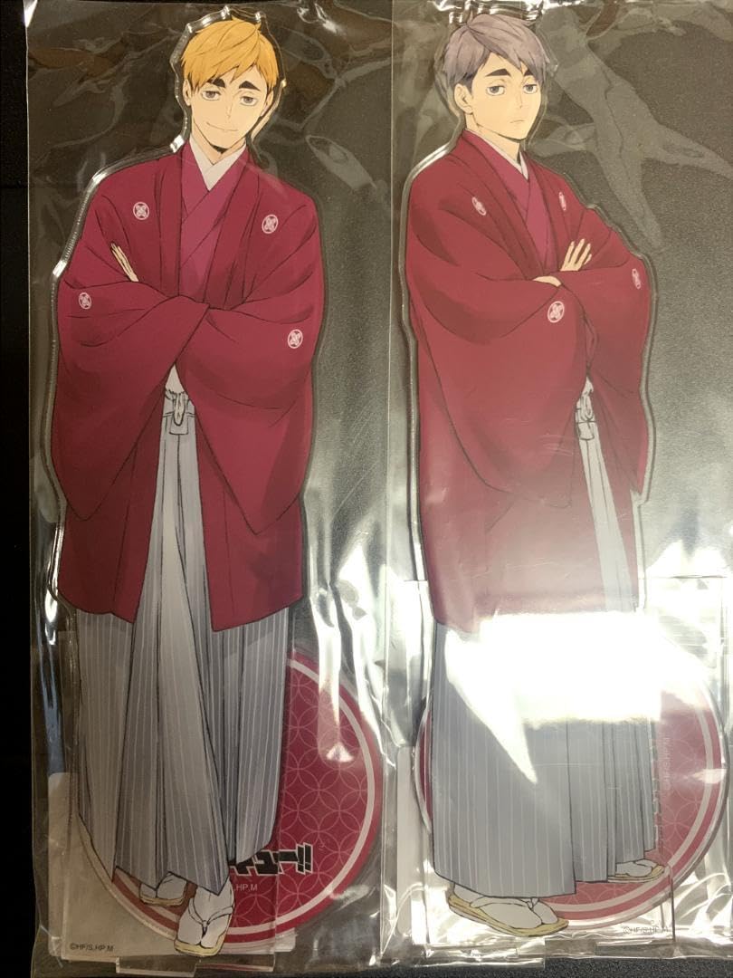 Amazon.co.jp: ハイキュー 新春BIGアクリルスタンド 宮侑 宮治 : おもちゃ