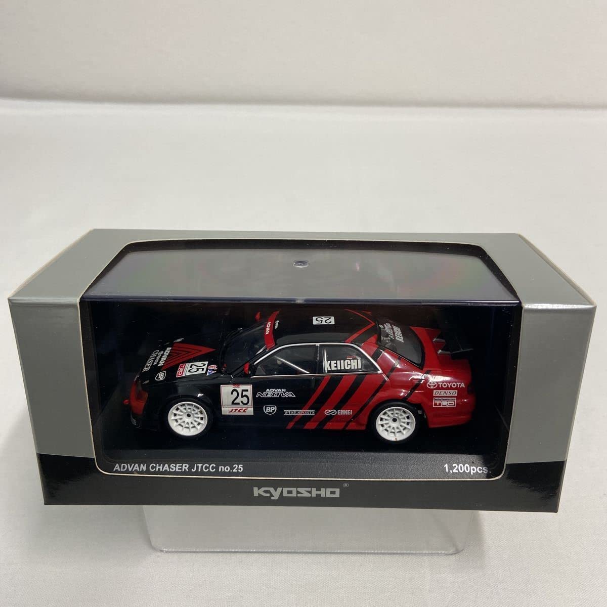 Amazon | 京商 1/43 ADVAN CHASER JTCC #25 土屋圭市 ミニカー
