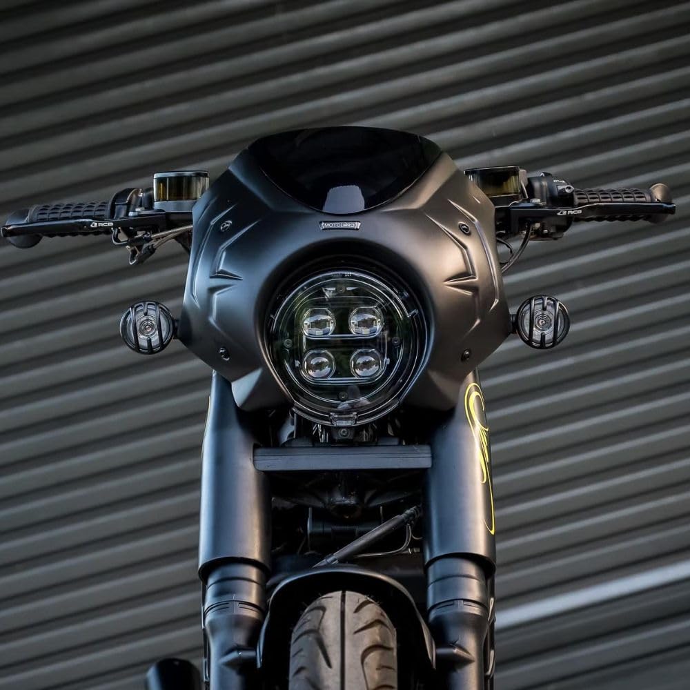 Amazon | MotolordD ホンダ レブル250/500 ヘッドライトカウル/マット