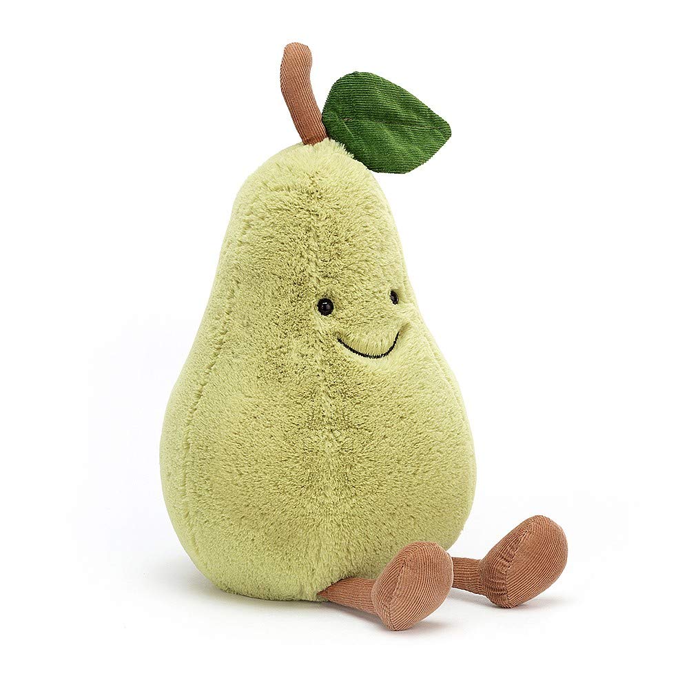 Amazon.com: Jellycat Amuseables Pear Food Plush : Toys & Games