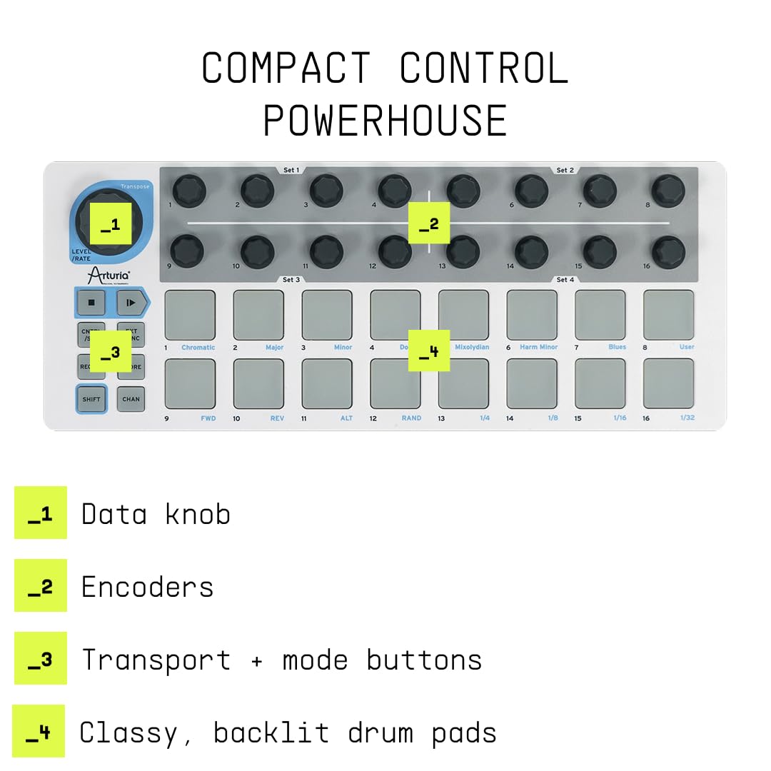 Amazon.com: Arturia - BeatStep - Compact MIDI Controller