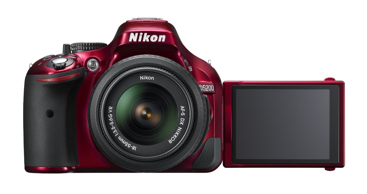 Amazon.com : Nikon D5200 24.1 MP CMOS Digital SLR with 18-55mm f