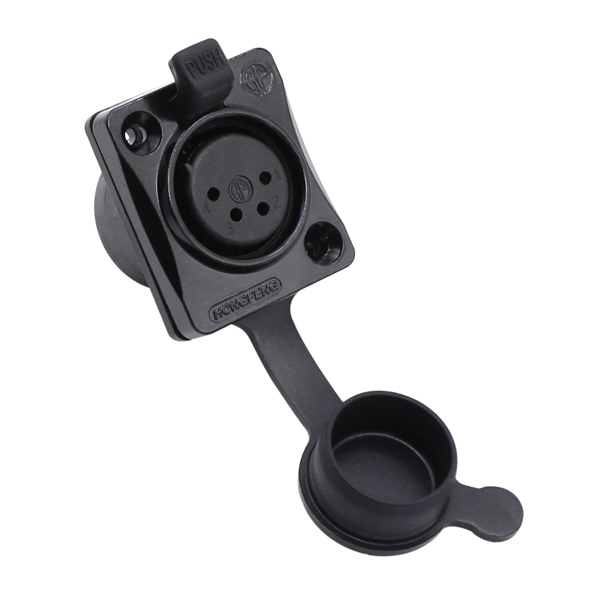 Amazon.com: Xilaghy 4-Pin XLR Female Jack Panel Mount Jacks with