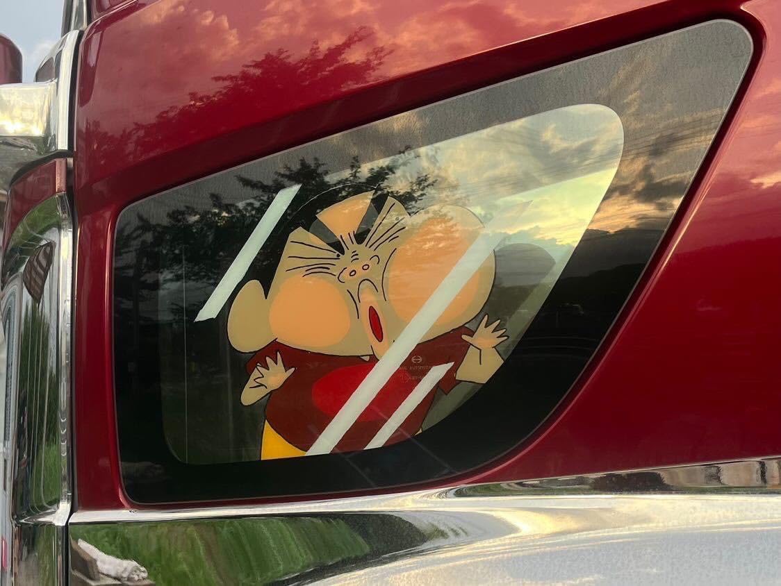 ☆新柄☆ラメ仕様☆安全窓☆ 17プロ／17レンジャー 男の人生七転八起