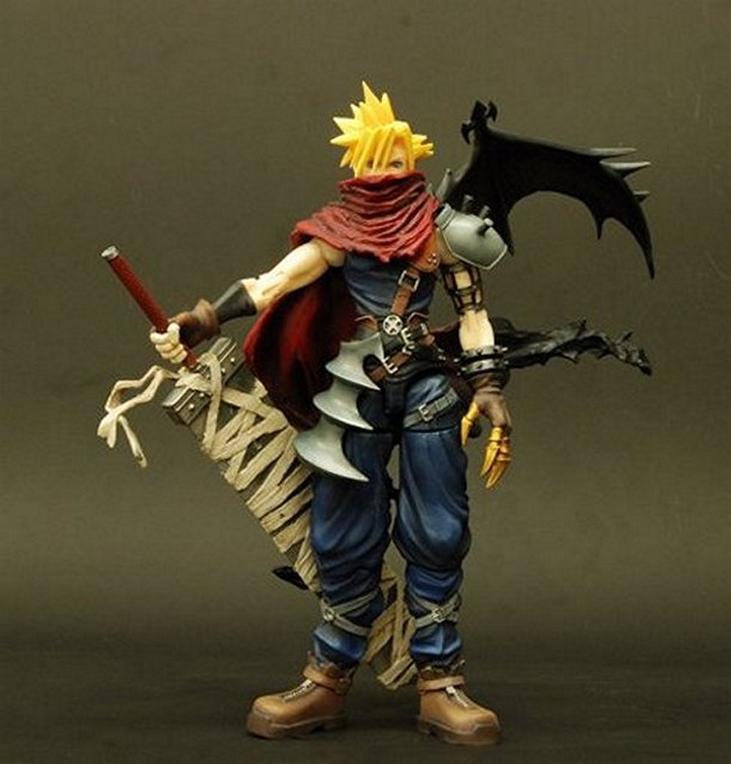 Amazon.com: Kingdom Hearts Play Arts Vol. 2 Action Figure - Cloud