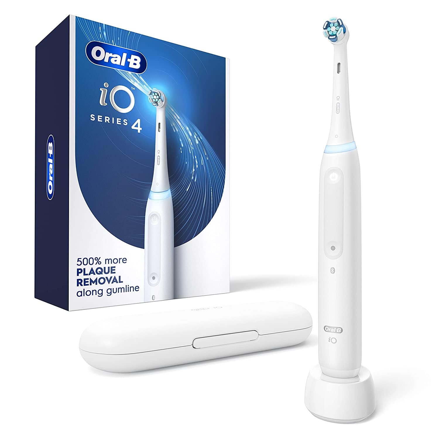 Amazon.com: Oral-B iO Series 4 Electric Toothbrush with (1) Brush