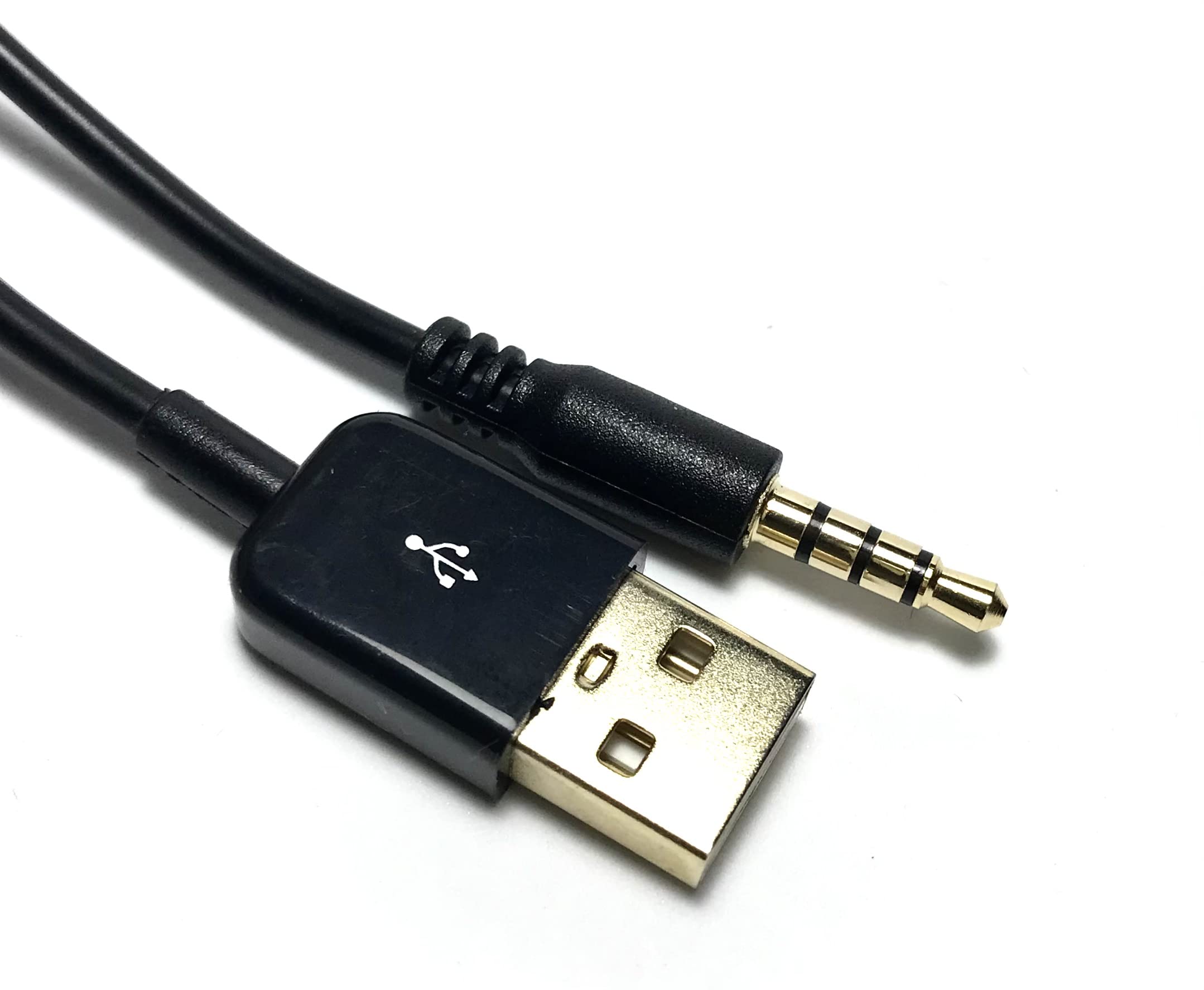 Amazon.co.jp: Access 【 100cm 】金メッキ USB 3.5mm 変換ケーブル