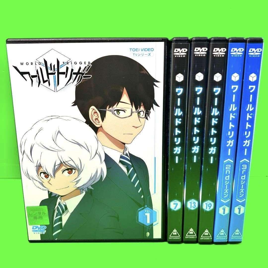 Amazon.co.jp: ケース付 ワールドトリガー DVD 1期?3期 全28巻 全巻