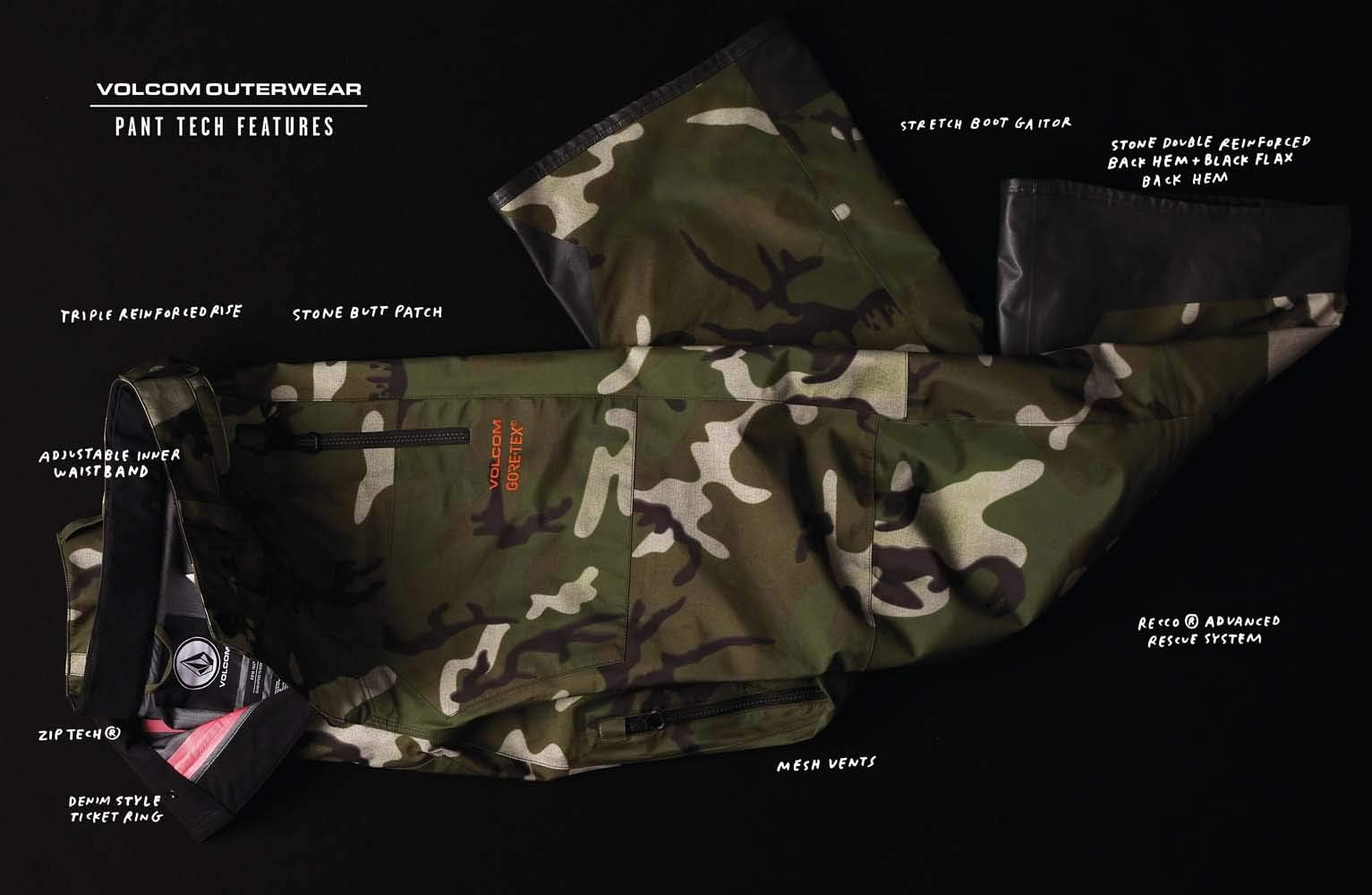 Amazon.co.jp: VOLCOM/ボルコム/ARTICULATED PANT / G1351908 / 18-19