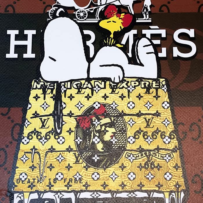 Amazon.co.jp: DEATH NYC 世界限定100枚 スヌーピー SNOOPY ヴィトン