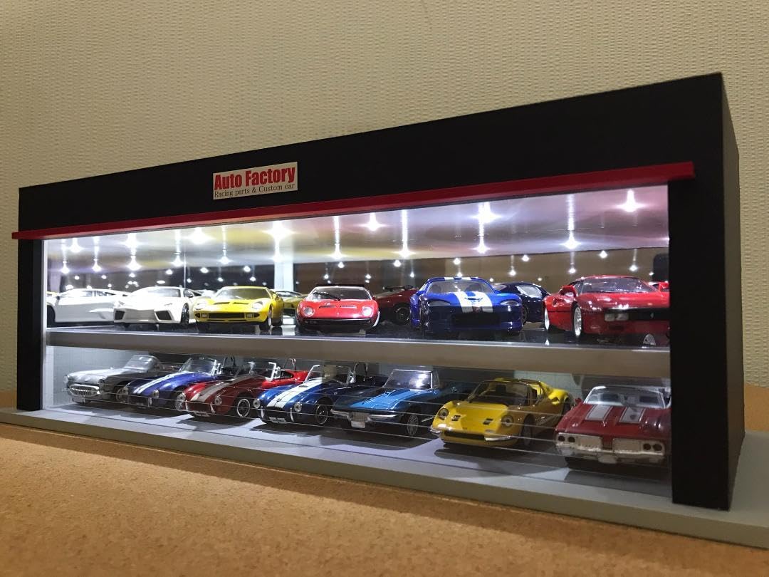 Amazon.co.jp: ミニカー ジオラマ 1 64 1 43 ショールームⅢ／ホコリ