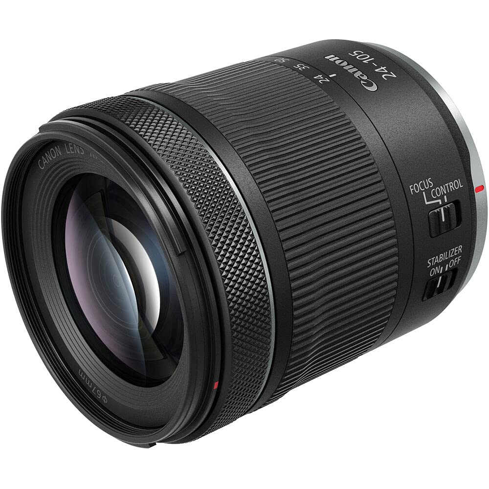 Amazon.com : Canon RF 24-105mm f/4-7.1 is STM Lens (4111C002) +