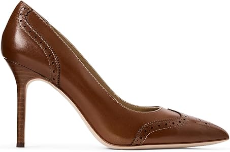 Amazon.com | Lauren Ralph Lauren Women's Lynden Pump Deep Saddle