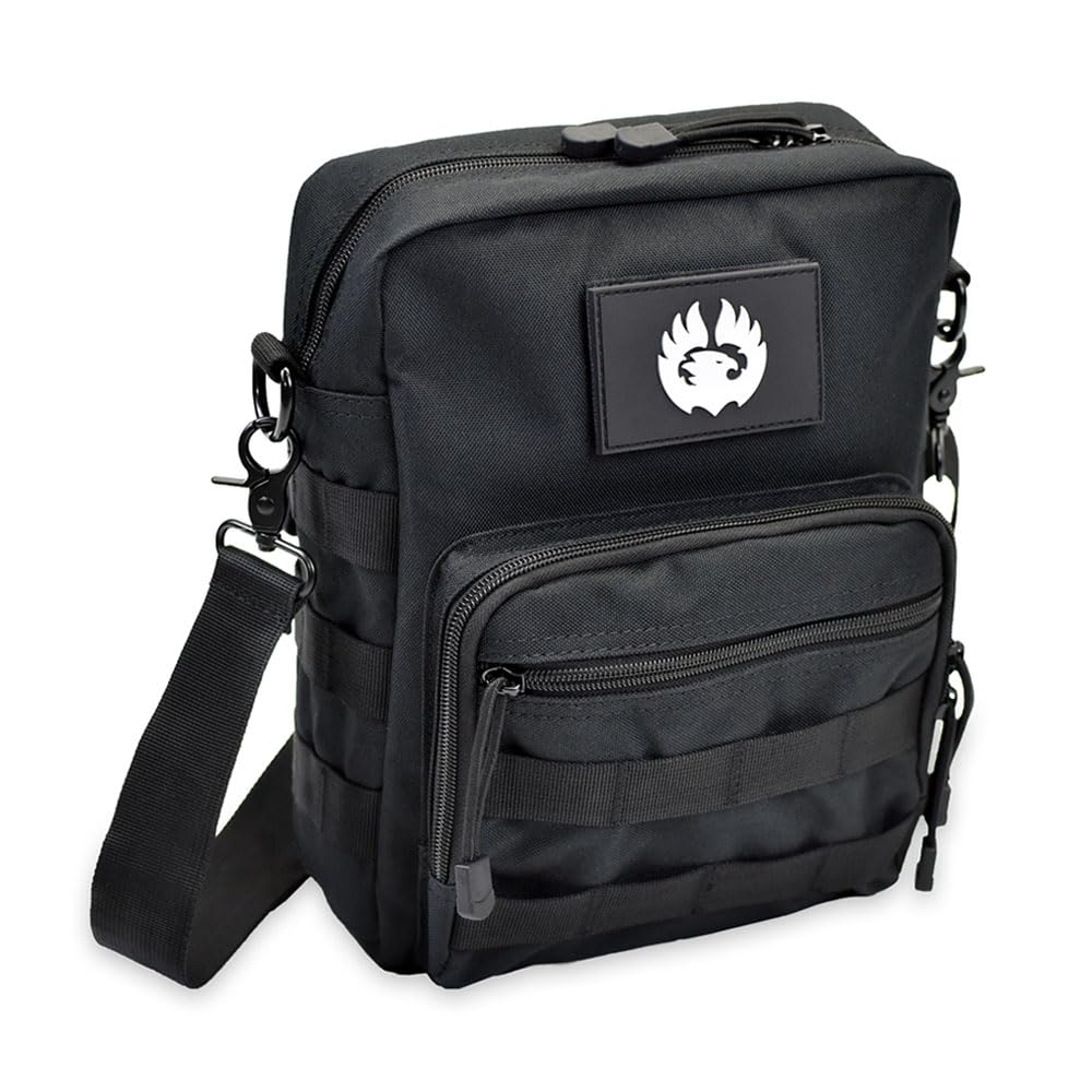 Amazon.com: TORCH Small Messenger Bag MOLLE Tactical Satchel