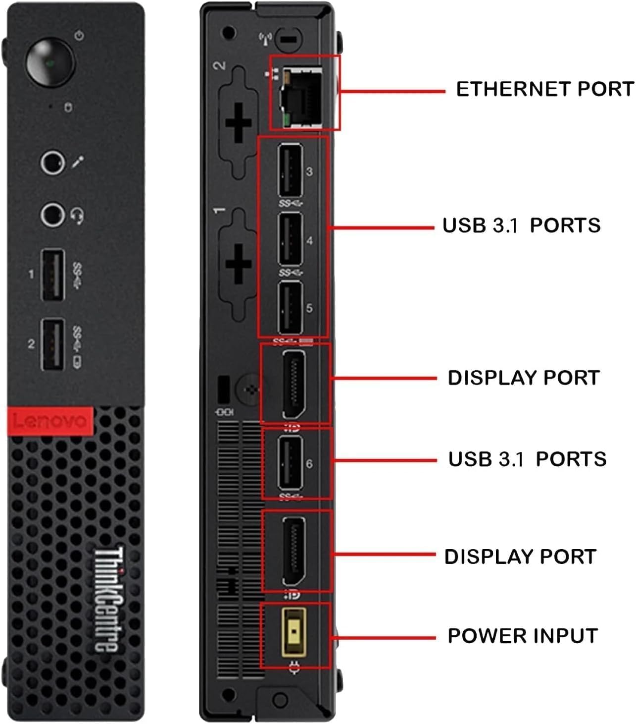 Amazon.com: Lenovo ThinkCentre M910Q Tiny Desktop Intel Core i7