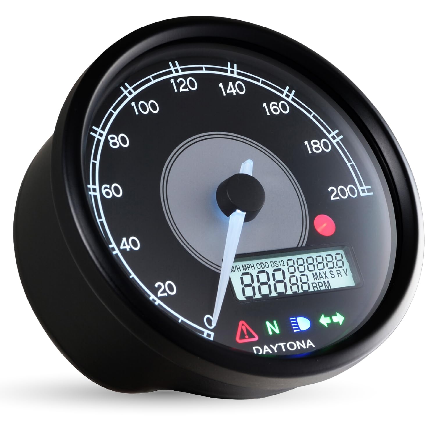Amazon | デイトナ(Daytona) バイク スピードメーター + 液晶タコ