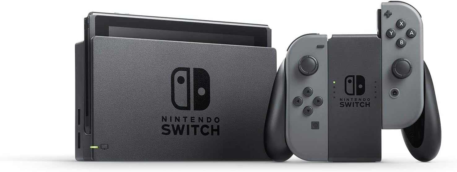 Nintendo - Brandclub - Nintendo Switch with Gray Joy‑Con - HAC-001