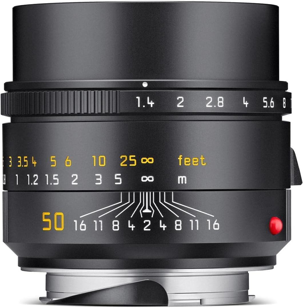 Amazon.com : Leica 50mm f/1.4 Summilux-M ASPH Lens, Black