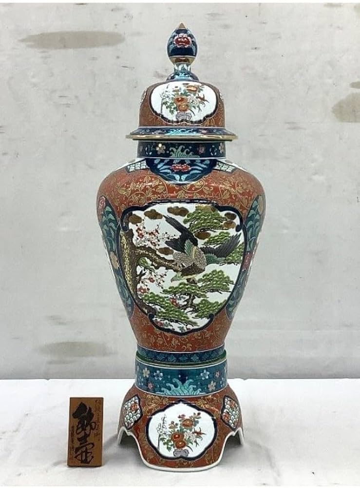 定価138000円 最高級 有田焼 大壺 高さ約78cm 特価 定価138000円