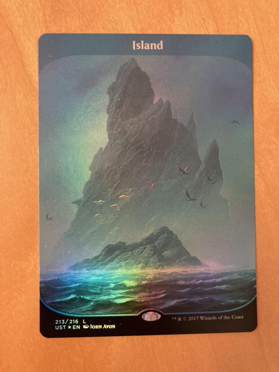 島 UST フルアートfoil 2枚セット アンステーブル □フルアート□《島