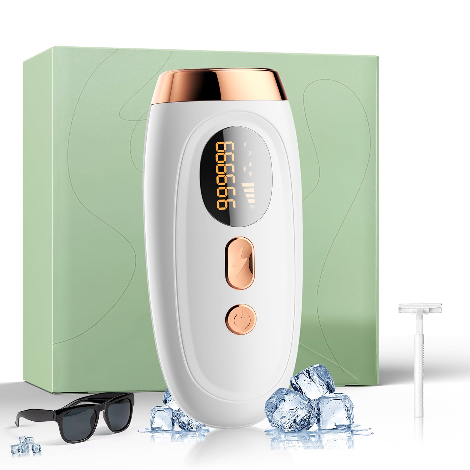 Amazon | 【2025新登場 IPL光脱毛器&サロン級】速い 無痛脱毛 低温