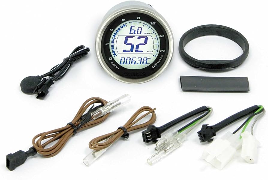 Amazon | スペシャルパーツ武川(TAKEGAWA) DタイプLCDスピード&タコ