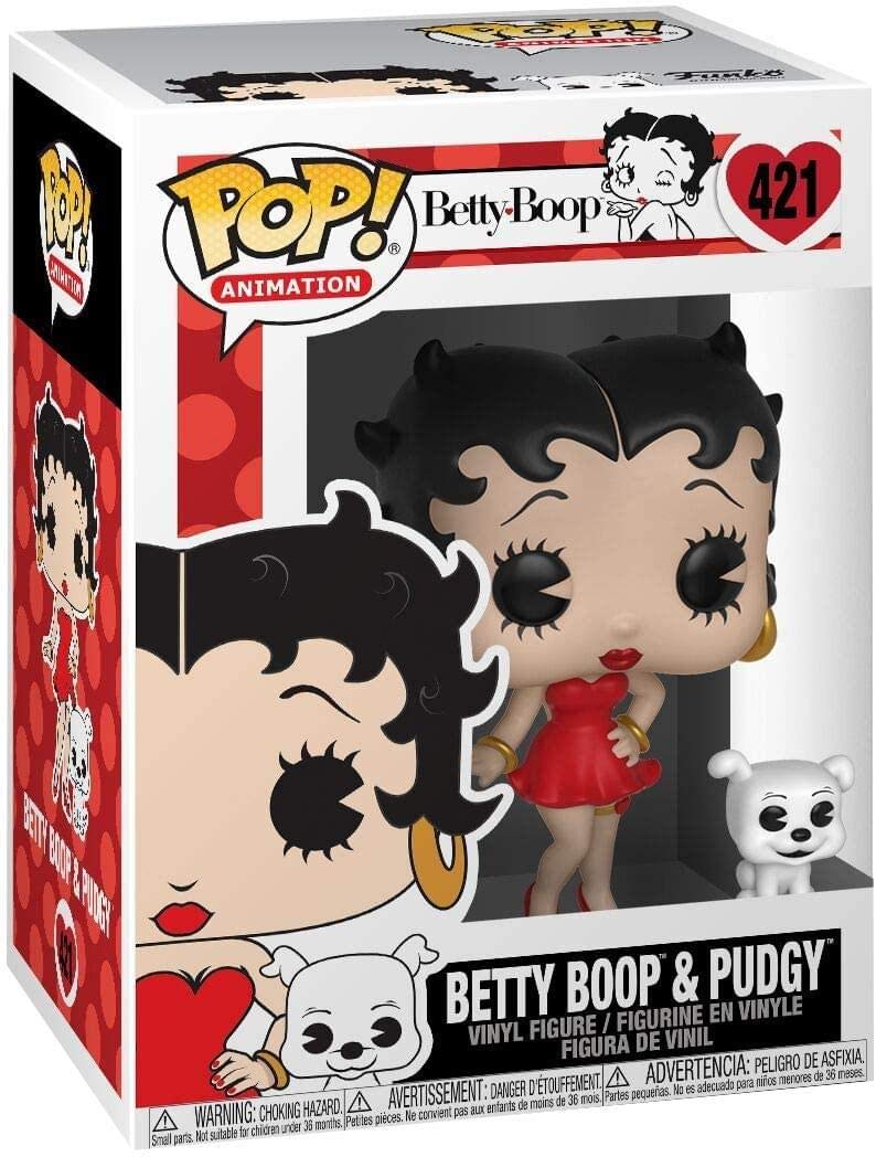 Amazon | FUNKO POP! & BUDDY: Betty Boop w/ Pudgy | フィギュア