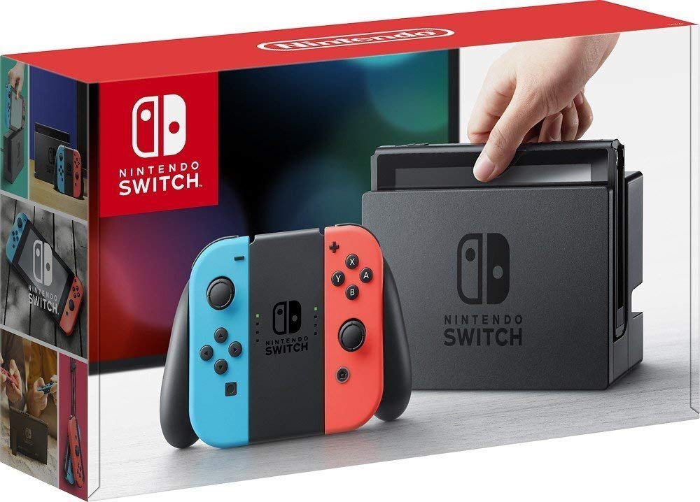 Nintendo Switch Neon Blue and Neon Red Joy-Con: Nintendo Switch