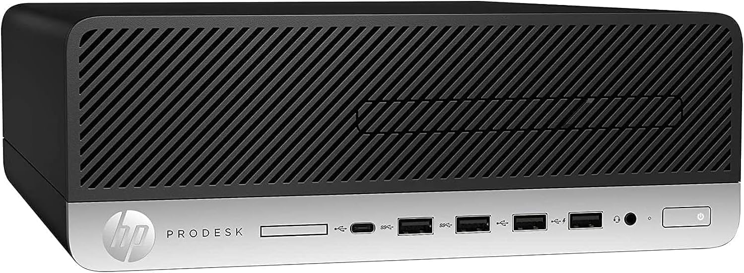 HP ProDesk 600 G5 SFF Business Desktop PC, Core i5-9500 3.0GHz