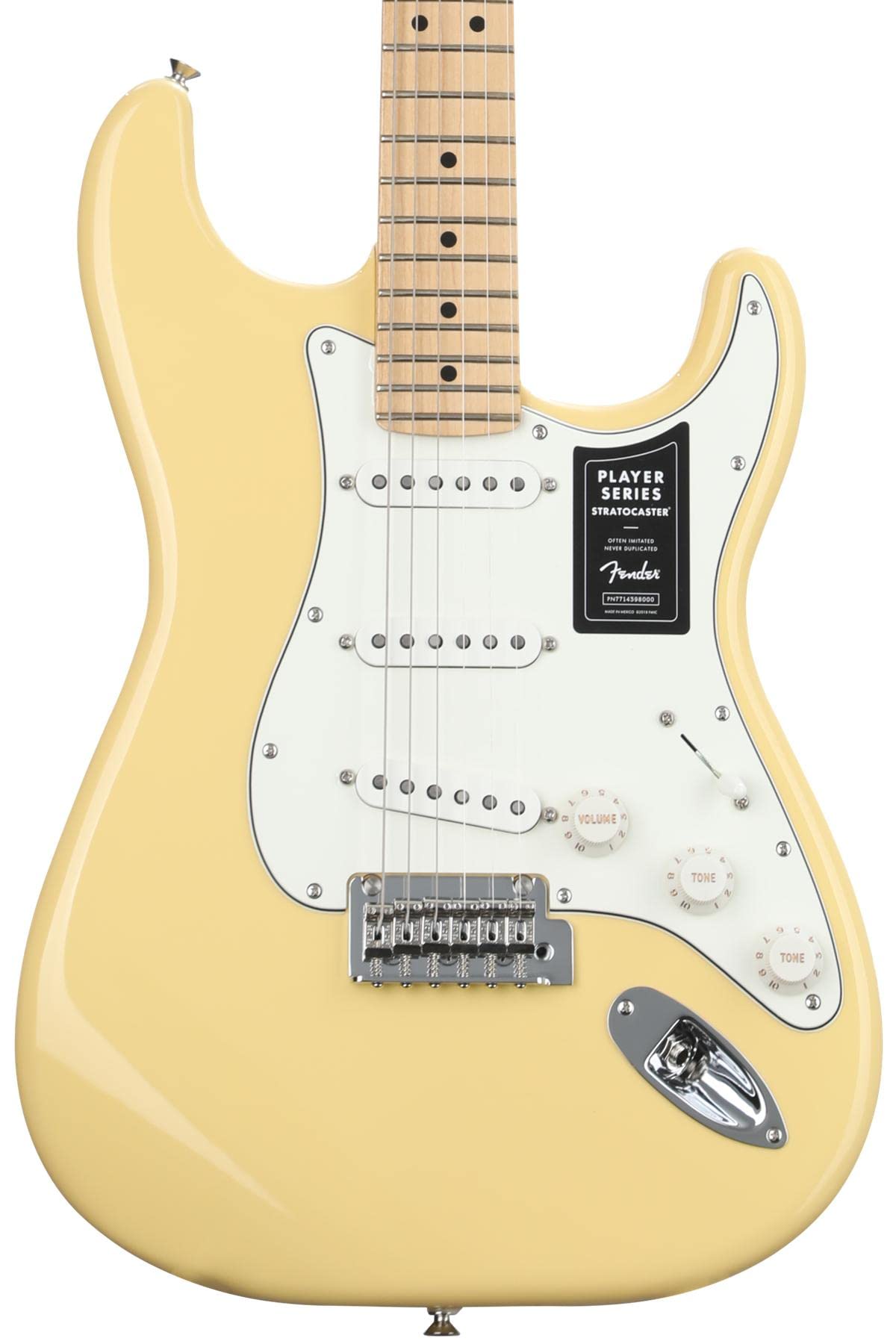 Amazon | Fender エレキギター Player Stratocaster®, Maple