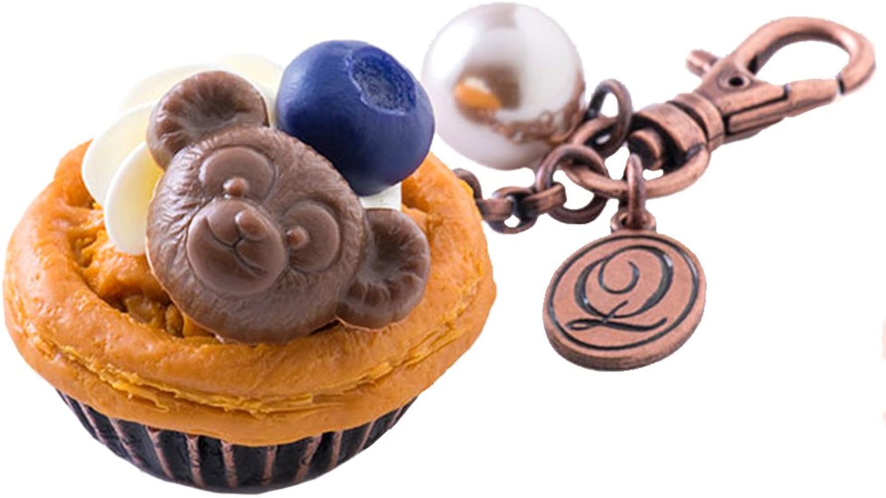 Amazon | ダッフィー ブルーベリーパイ・バッグチャーム スペシャル