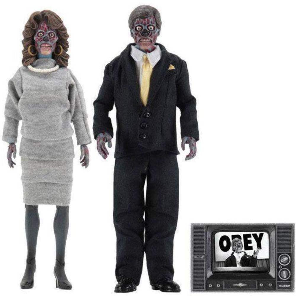 Amazon.com: NECA They Live: Aliens 8 Inch Retro Action Figure 2