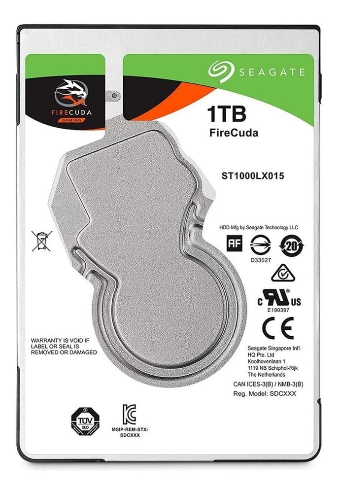 Amazon.com: Seagate FireCuda Gaming SSHD 2.5 1TB SATA 6Gb/s Flash