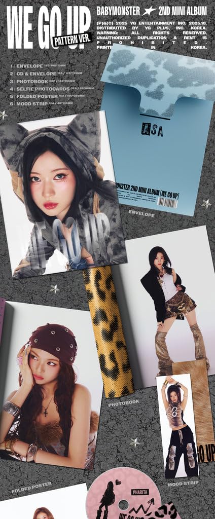 Amazon.co.jp: ベイビーモンスター BABYMONSTER WE GO UP [Pattern Ver