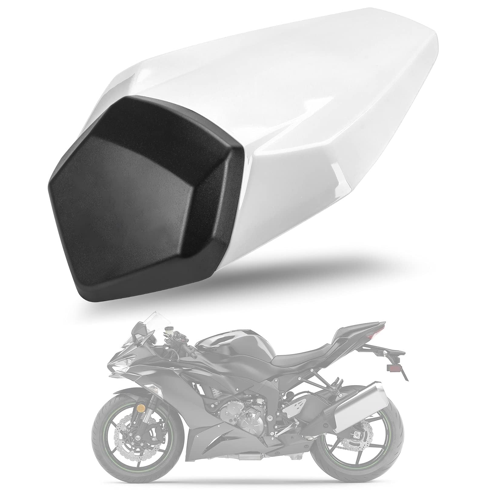 Amazon | ZX6R用 リア シート カウル バイク オート シングルシート