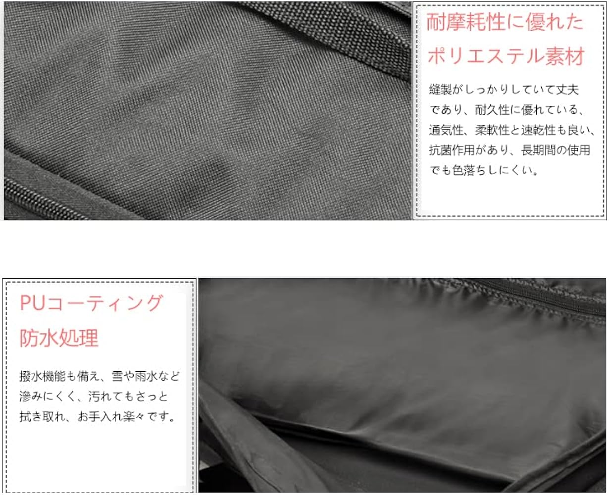 Amazon | [Hefiona] ボストンキャリー 2way キャスターバッグ 120L