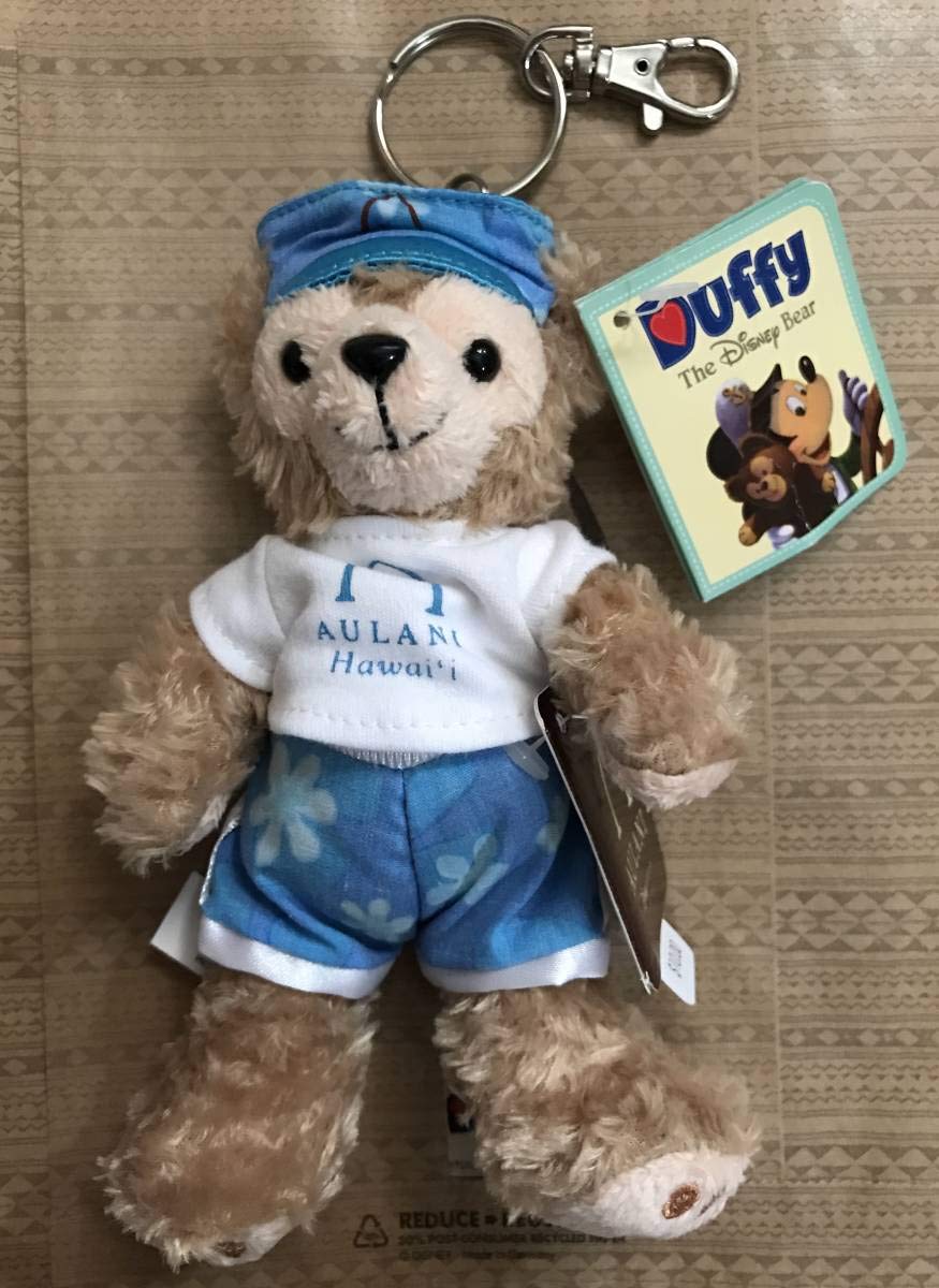 Amazon.co.jp: ハワイ限定 ダッフィー キーホルダー アウラニ