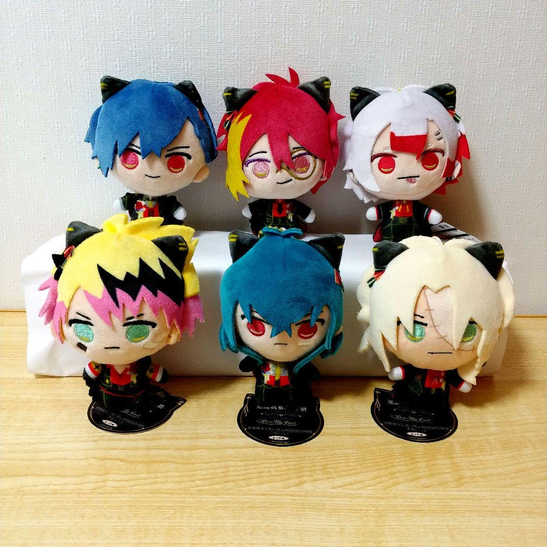 Amazon.co.jp: 悪魔執事と黒い猫 あくねこ まめこっと マスコット 6体