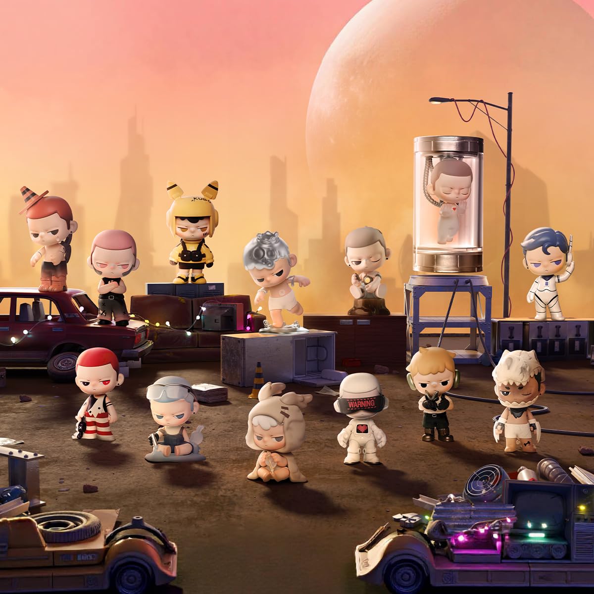 Amazon | POP MART KUBO City of Sunset シリーズ 【アソートボックス