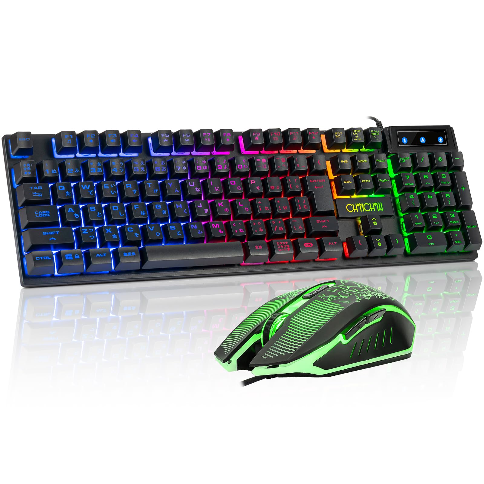 Amazon | CHONCHOW ゲーミングキーボードマウスセット ps4 ps5対応