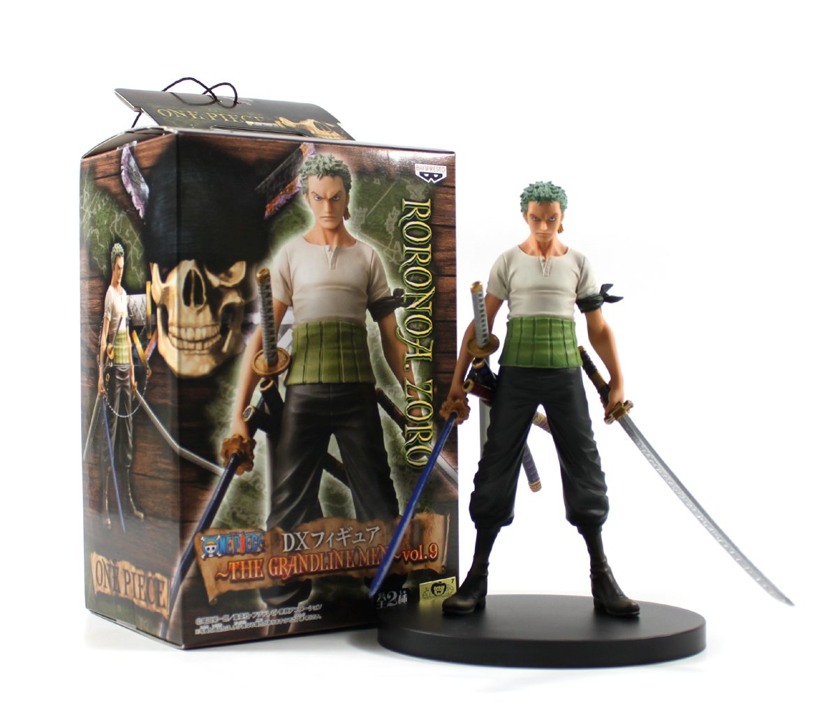 Amazon.com: One Piece Roronoa Zoro The Grandline Men Vol 9 PVC